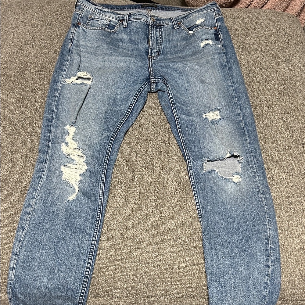 Silver Jeans Women's Boyfriend Jeans - Light Blue